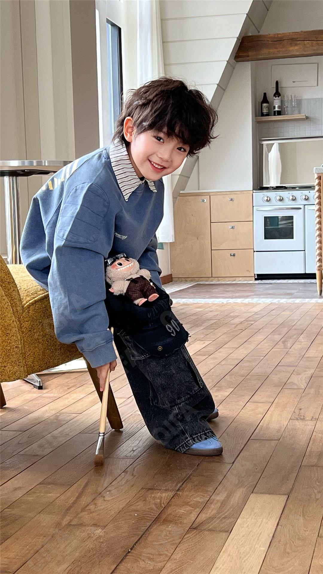 Детский Свитшот CC5530_SN25AW8323_252_2578_79 Детский Свитшот CC5530_SN25AW8323_252_2578_79