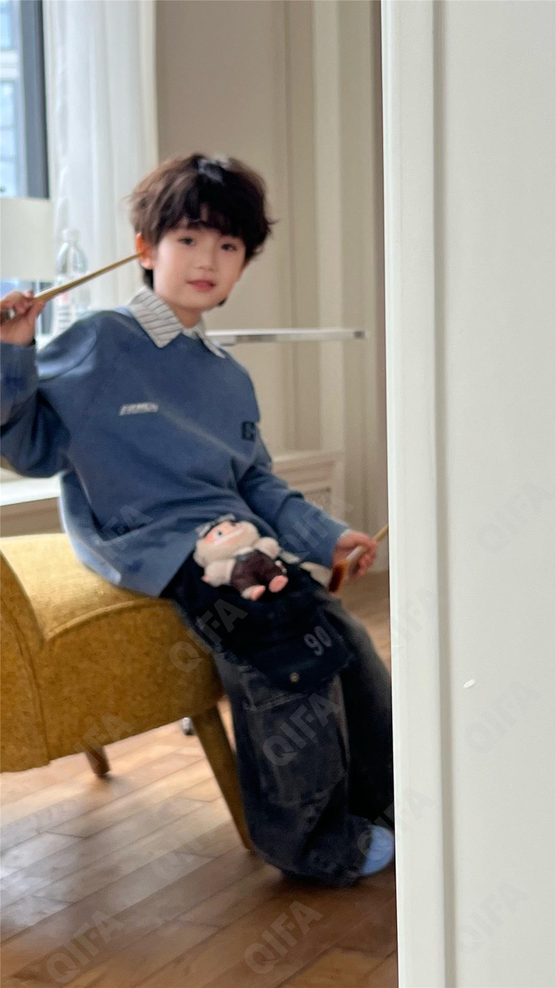 Детский Свитшот CC5530_SN25AW8323_252_2578_79 Детский Свитшот CC5530_SN25AW8323_252_2578_79