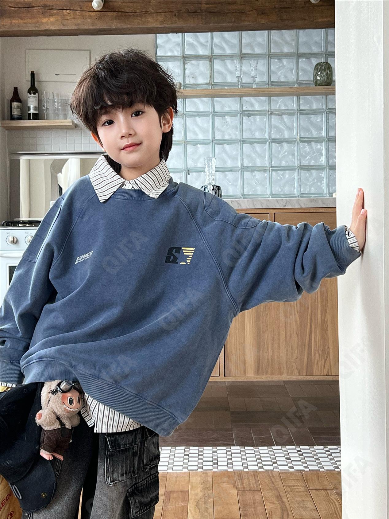 Детский Свитшот CC5530_SN25AW8323_252_2578_79 Детский Свитшот CC5530_SN25AW8323_252_2578_79