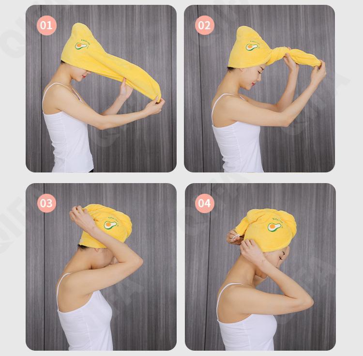 Шапка полотенце CC3909_6008-50-1