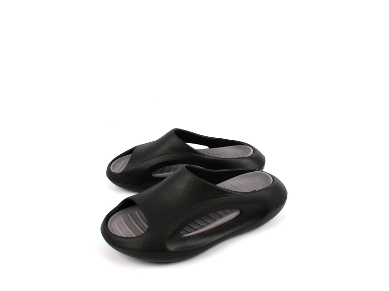 Шлепанцы QL0935P Black-Grey