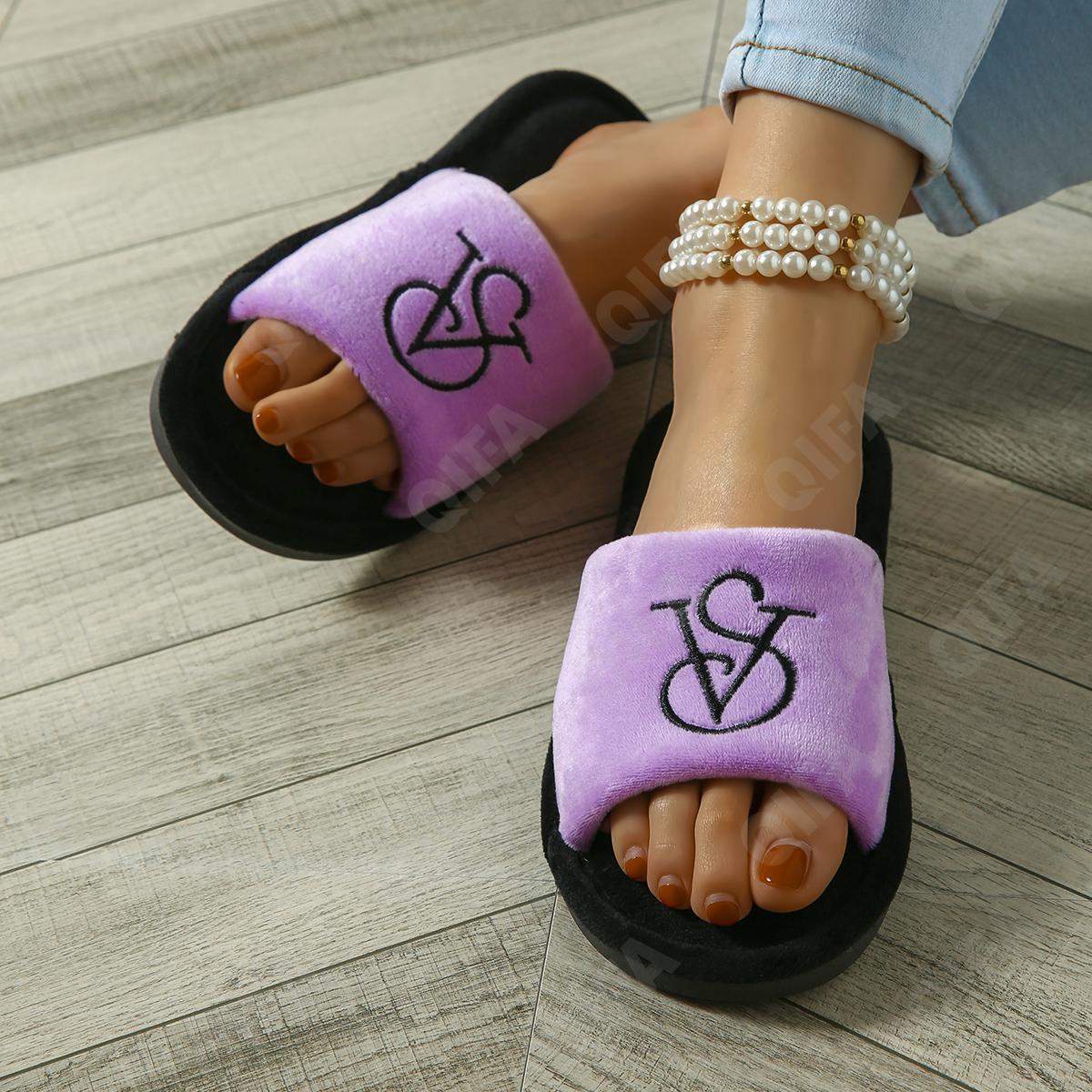 Женские Тапочки CC5190_YZ-VS-PURPLE Женские Тапочки CC5190_YZ-VS-PURPLE