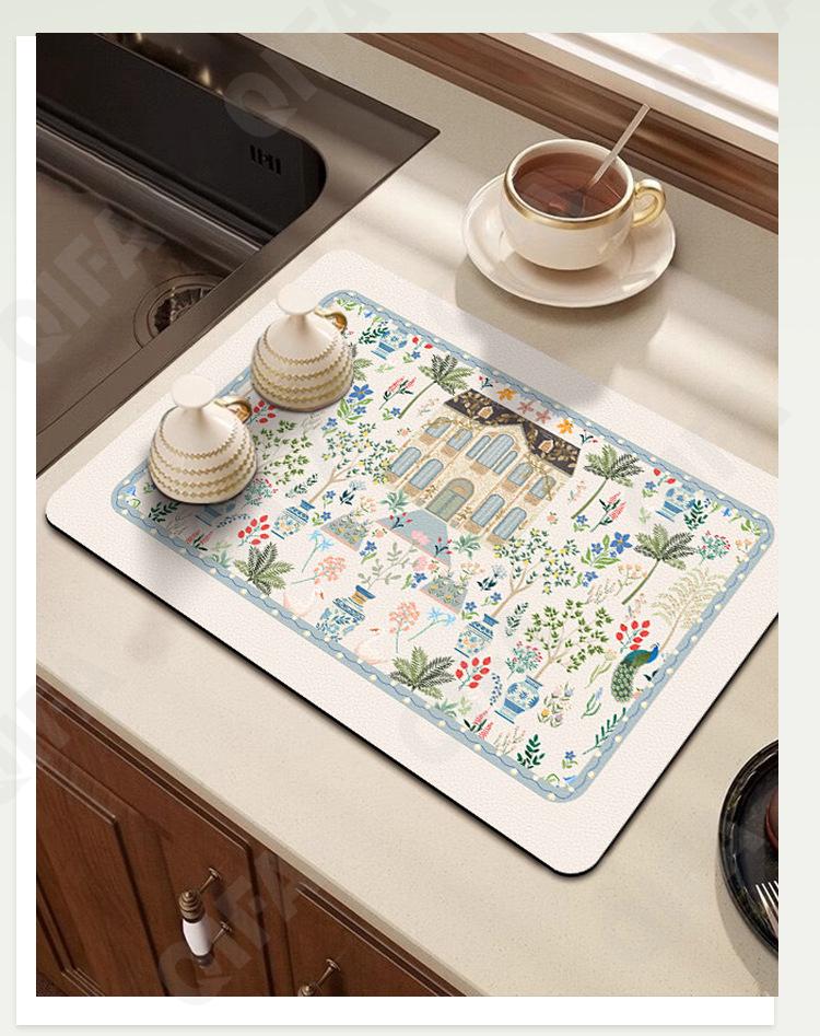 Коврик для сушки посуды CC5728_WSHY Коврик для сушки посуды CC5728_WSHY