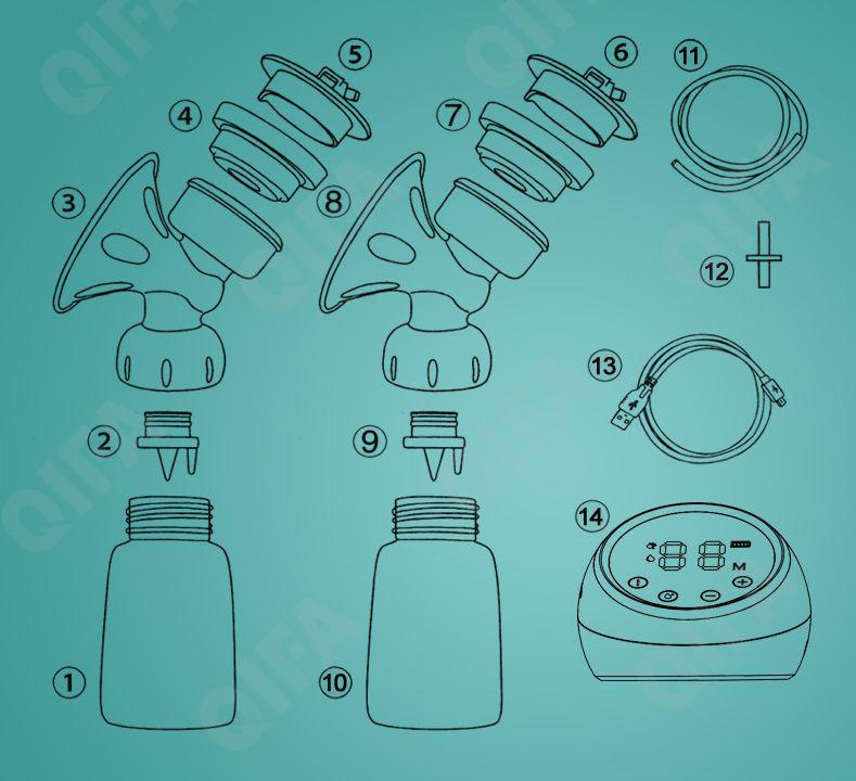 Детский Молокоотсос электрический