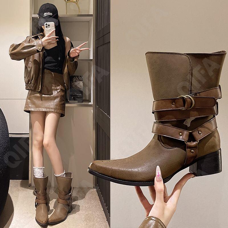 Женские Полусапоги CC3928_0830-1 Женские Полусапоги CC3928_0830-1