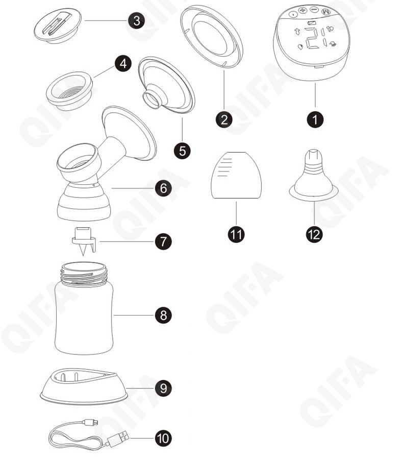 Детский Молокоотсос электрический