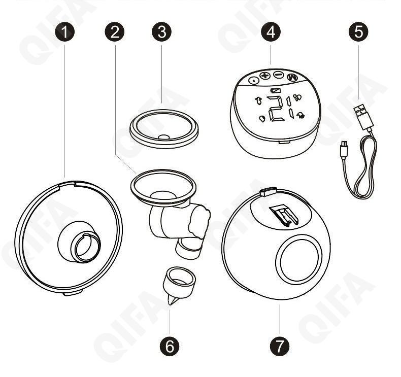 Детский Молокоотсос электрический