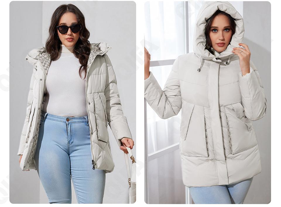 Женский Пуховик CC4392_83376-2 Женский Пуховик CC4392_83376-2