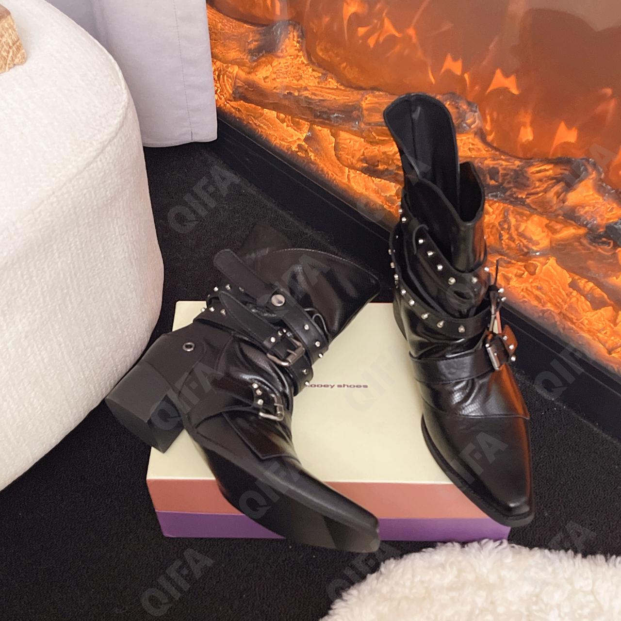 Женские Полусапоги CC3928_1019-1