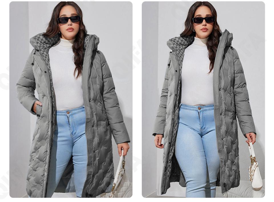 Женский Пуховик CC4392_83390-4 Женский Пуховик CC4392_83390-4