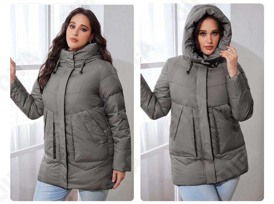 Женский Пуховик CC4392_83376-2 Женский Пуховик CC4392_83376-2