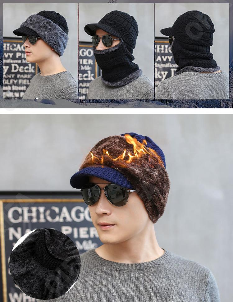 Мужская Шапка CC3581_XBG-9528-3