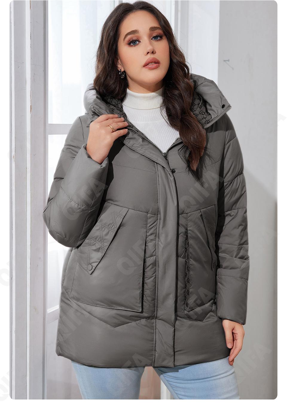 Женский Пуховик CC4392_83376-2 Женский Пуховик CC4392_83376-2