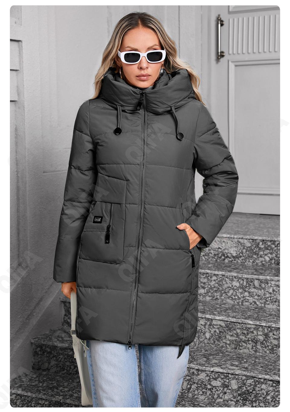 Женский Пуховик CC4392_83356-3 Женский Пуховик CC4392_83356-3