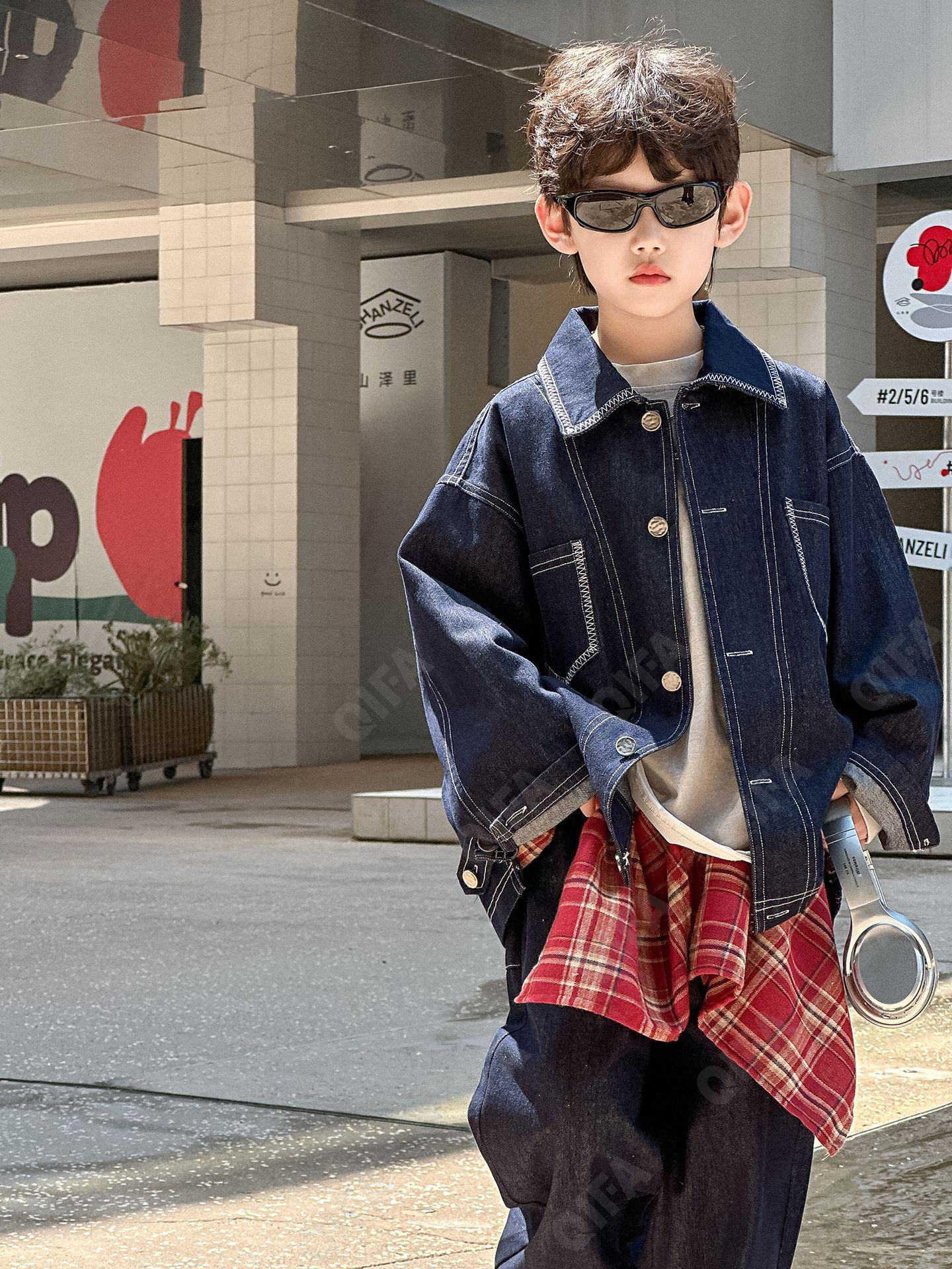 Детский Костюм с брюками CC4431_5517_247_2577_48 Детский Костюм с брюками CC4431_5517_247_2577_48