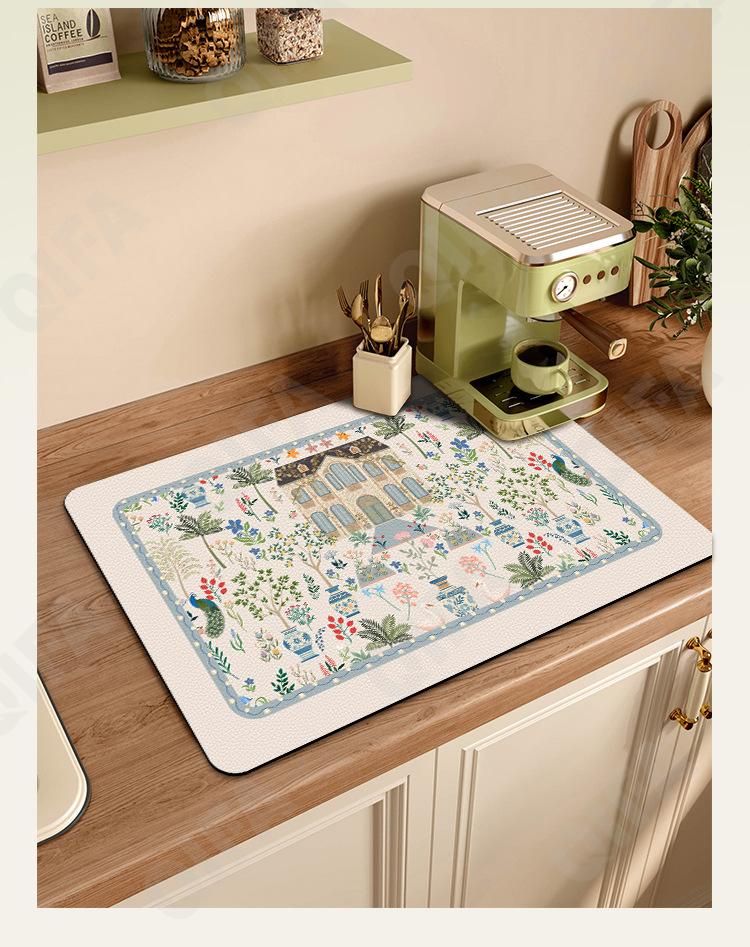 Коврик для сушки посуды