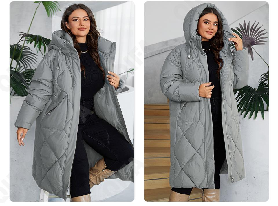 Женский Пуховик CC4392_88609-4