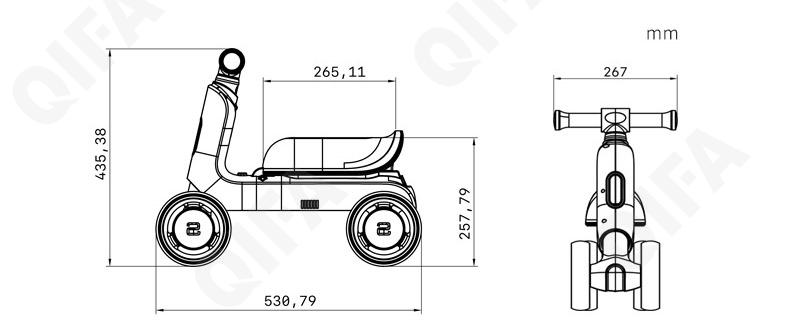 Детский Беговел CC3011_ASM711-6-1