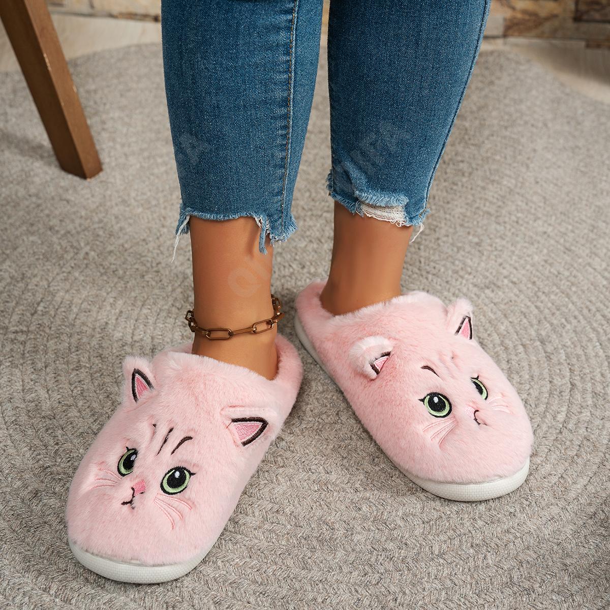 Женские Тапочки CC5190_YZ-CAT-KHAKI