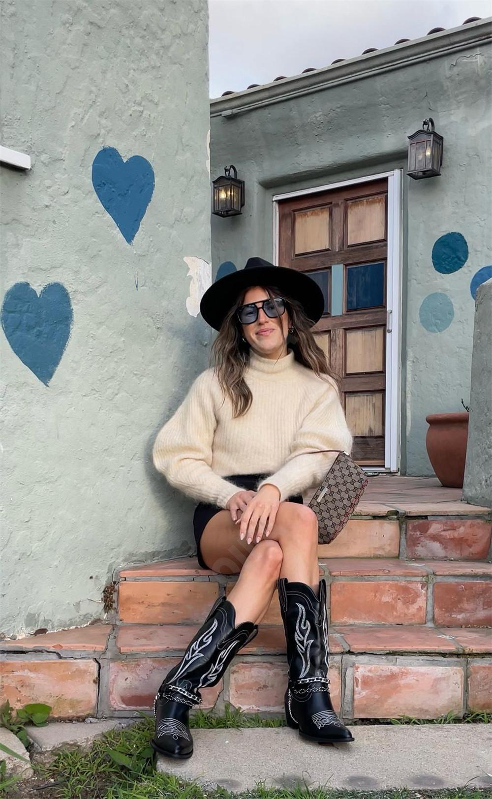 Женские Сапоги CC4124_P2402-1