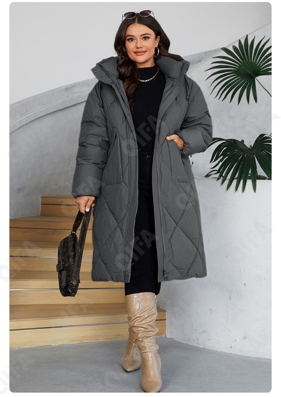 Женский Пуховик CC4392_88609-4 Женский Пуховик CC4392_88609-4