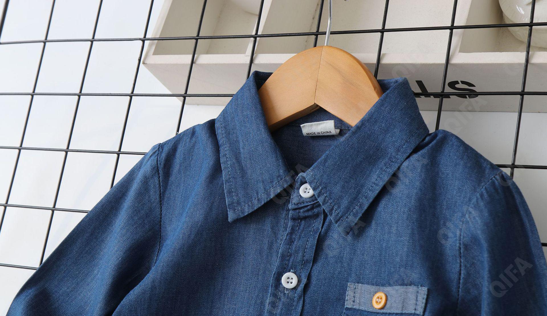 Детская Рубашка CC2327_QY-2420-1