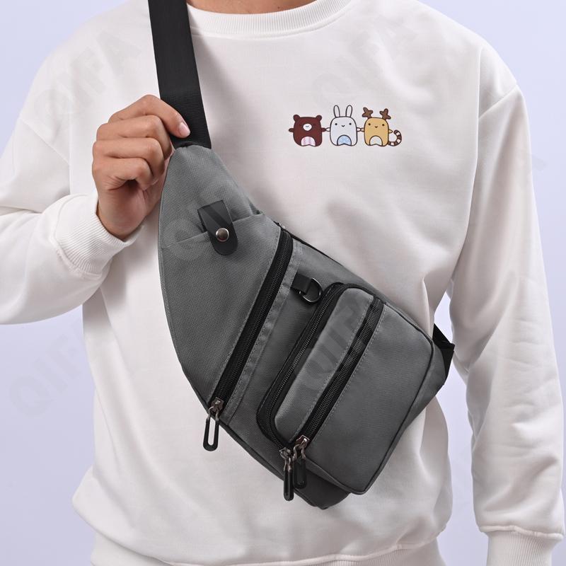 Мужской Рюкзак на одно плечо CC418_YXL523--1