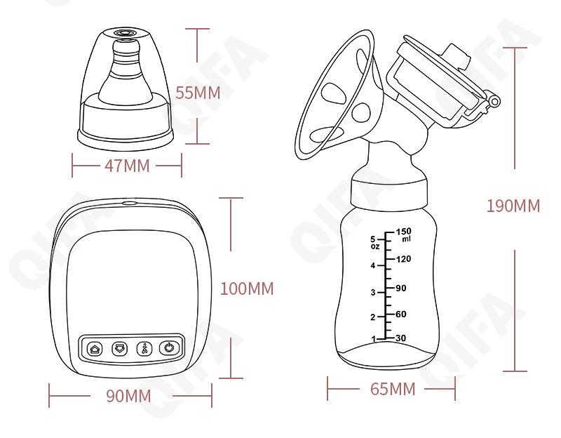 Молокоотсос электрический CC1847_DKY-RY-60110-2