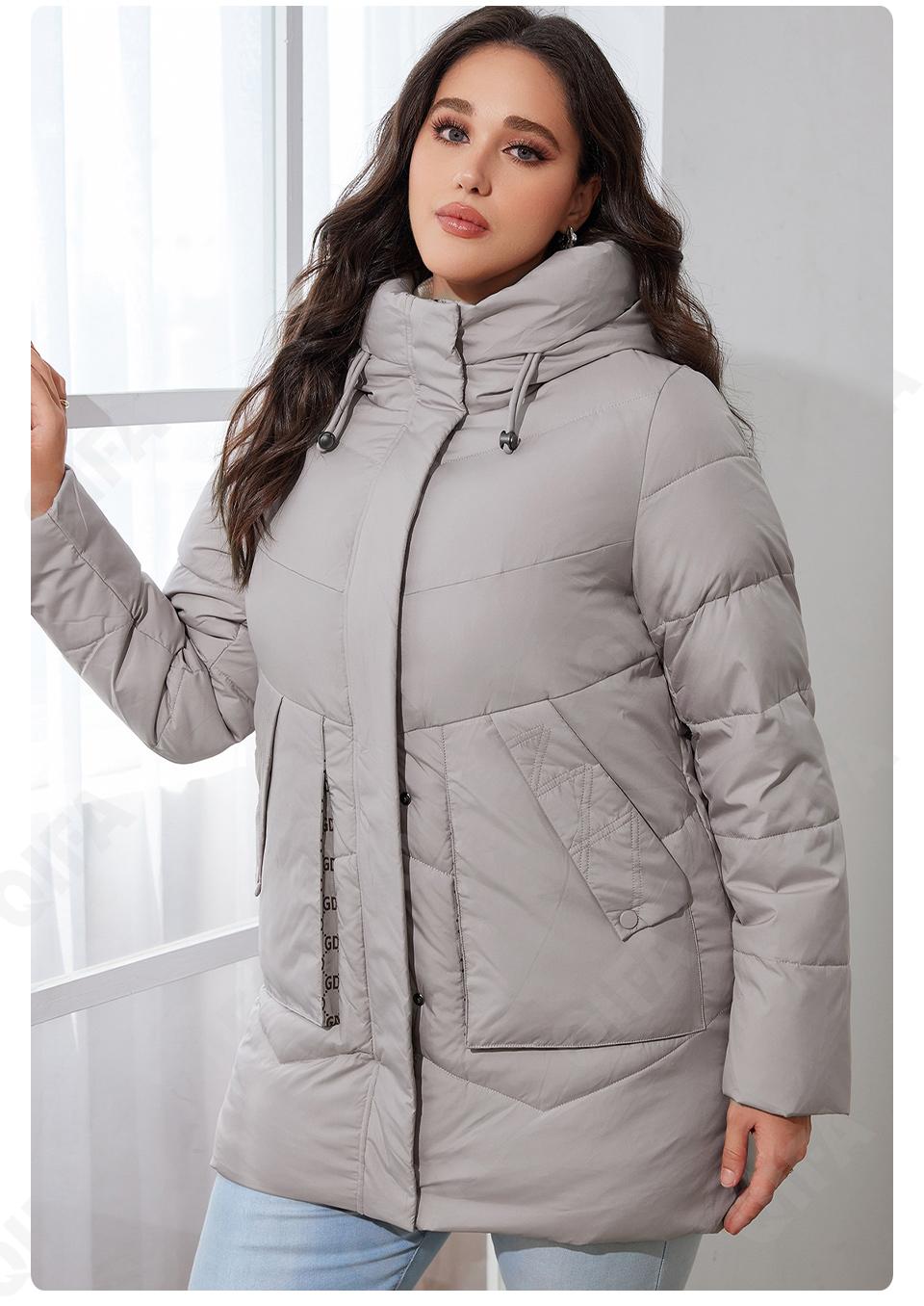 Женский Пуховик CC4392_83376-4