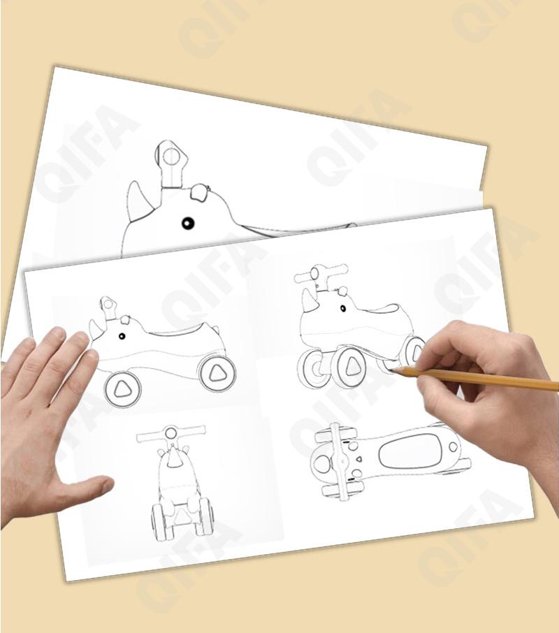 Детский Беговел CC3027_107-2