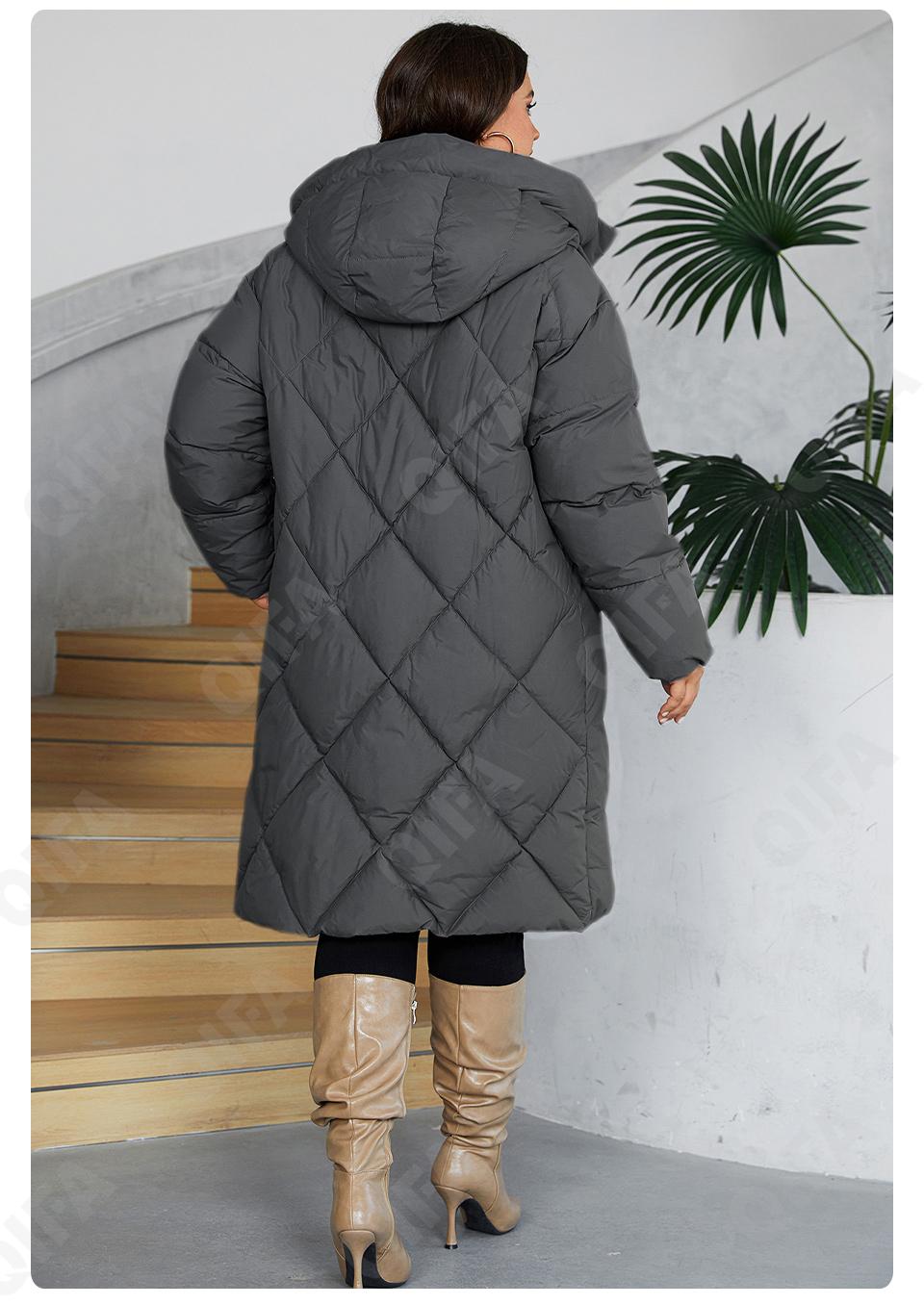 Женский Пуховик CC4392_88609-4
