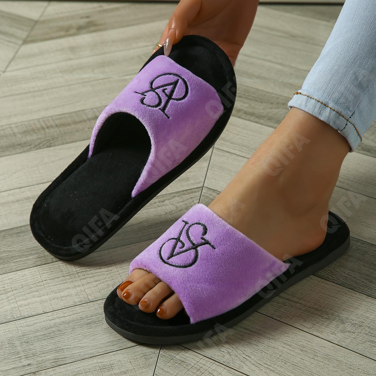 Женские Тапочки CC5190_YZ-VS-PURPLE Женские Тапочки CC5190_YZ-VS-PURPLE