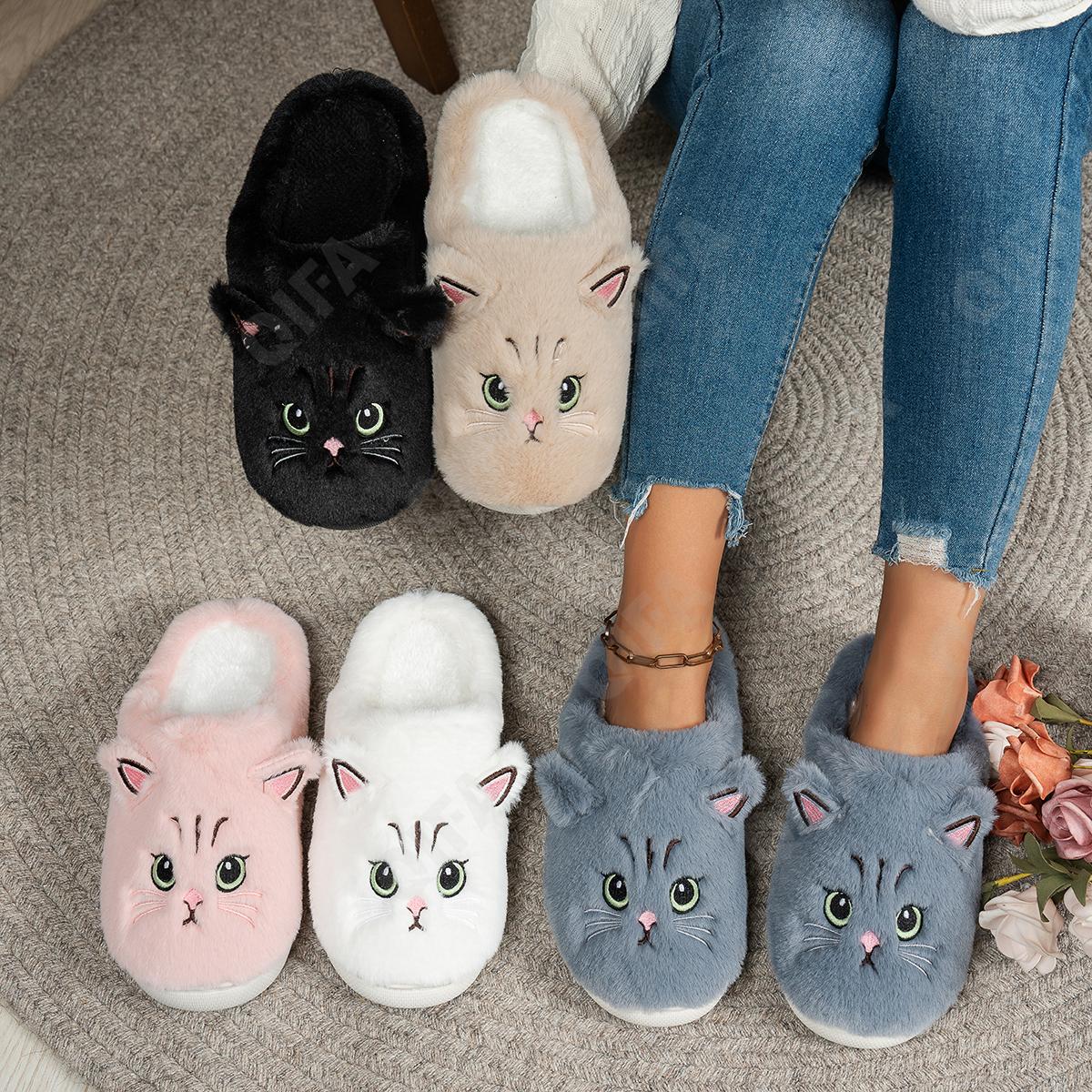 Женские Тапочки CC5190_YZ-CAT-KHAKI