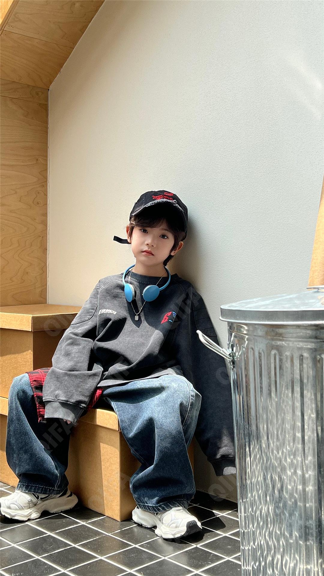 Детский Свитшот CC5530_SN25AW8323_252_2578_79 Детский Свитшот CC5530_SN25AW8323_252_2578_79