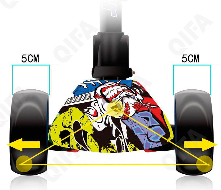 Детский Самокат CC3227_JLBB-518D-3