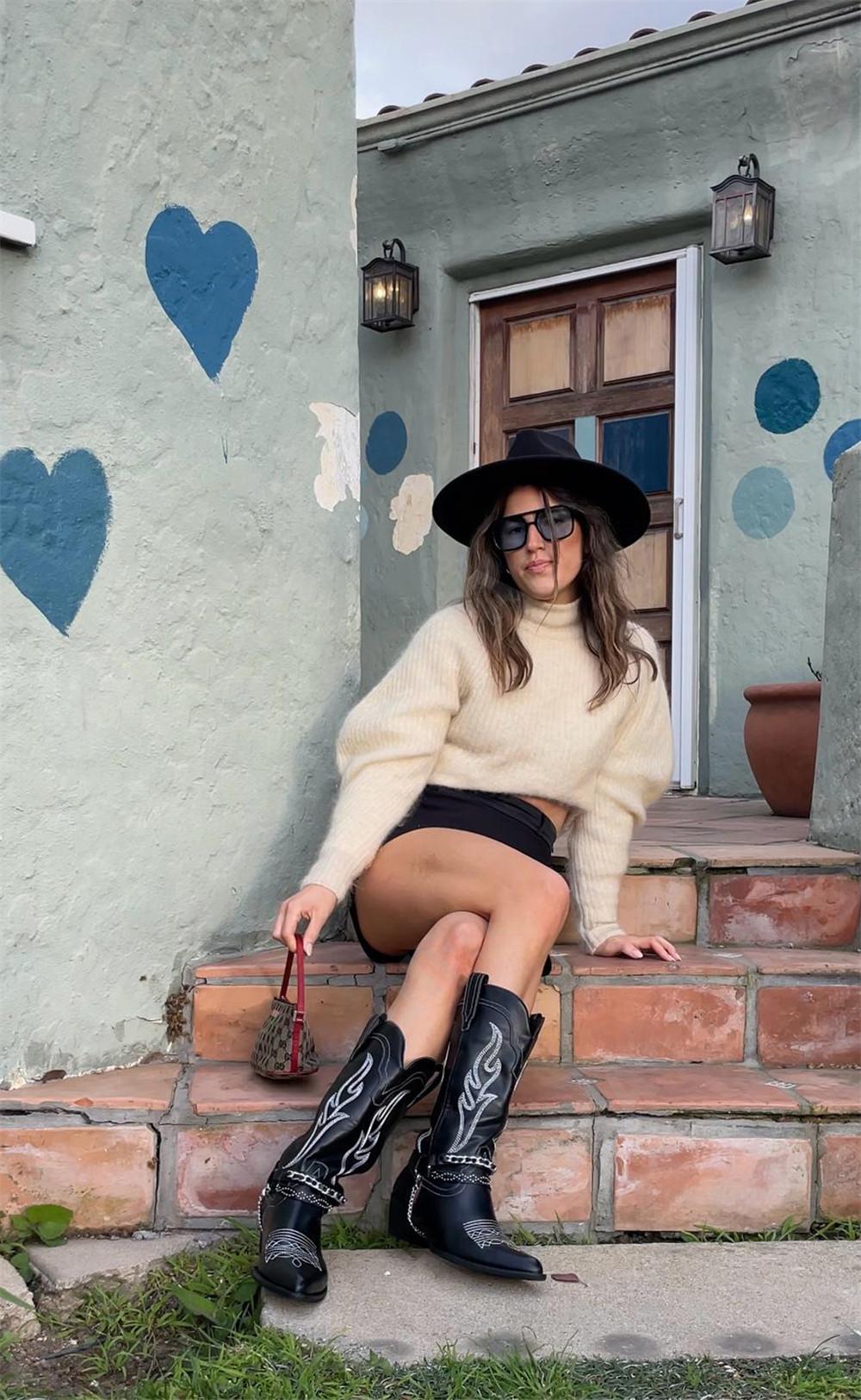 Женские Сапоги CC4124_P2402-1