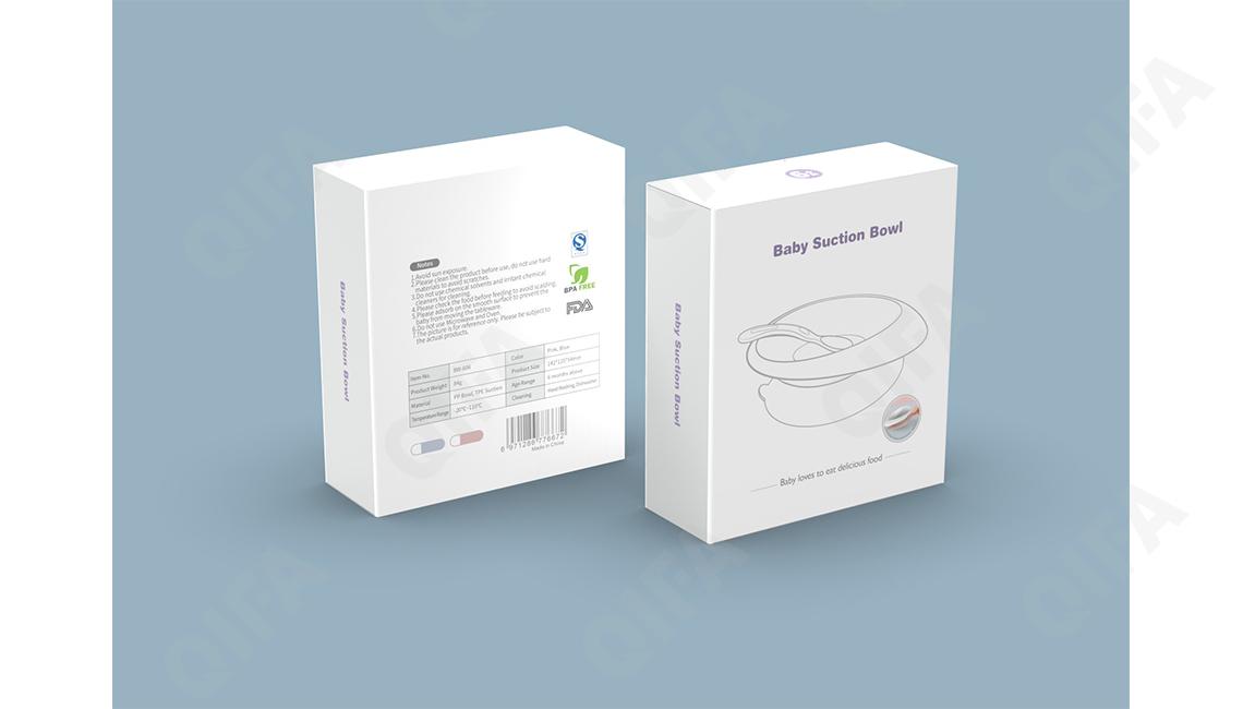 Детский набор для кормления (миска и ложка) RC573_WXY-BW1806-01