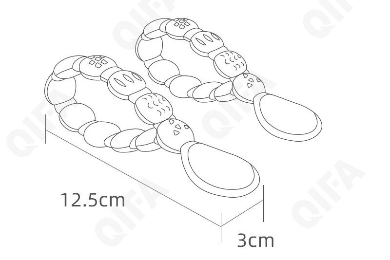 Детская ложка CC2634_DAS03-3 Детская ложка CC2634_DAS03-3