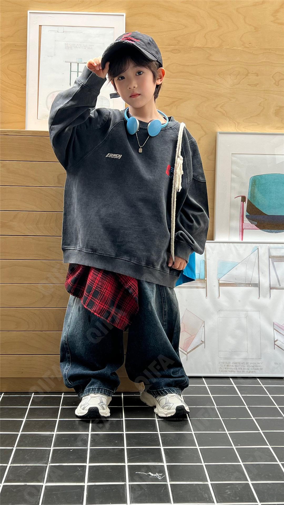 Детский Свитшот CC5530_SN25AW8323_252_2578_79 Детский Свитшот CC5530_SN25AW8323_252_2578_79