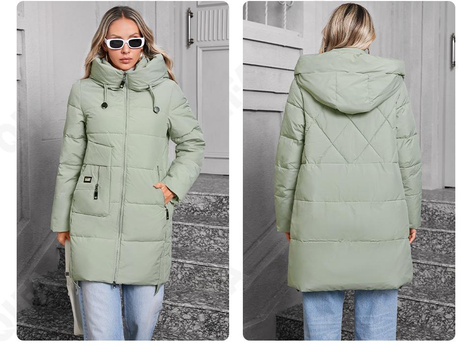 Женский Пуховик CC4392_83356-3 Женский Пуховик CC4392_83356-3