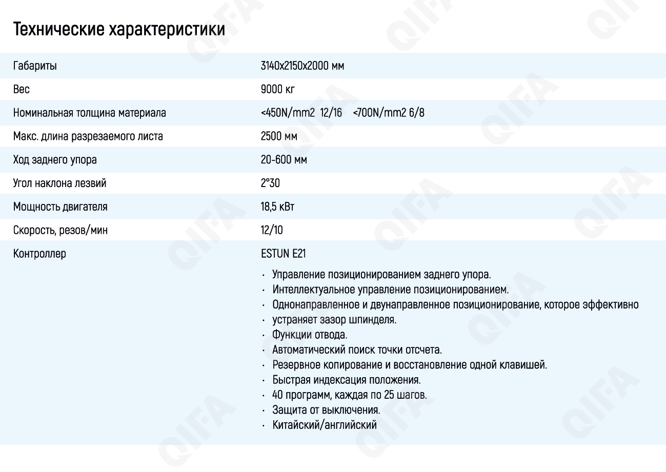 Гидравлические гильотинные ножницы CC4825_QC12K-16X2500 Гидравлические гильотинные ножницы CC4825_QC12K-16X2500