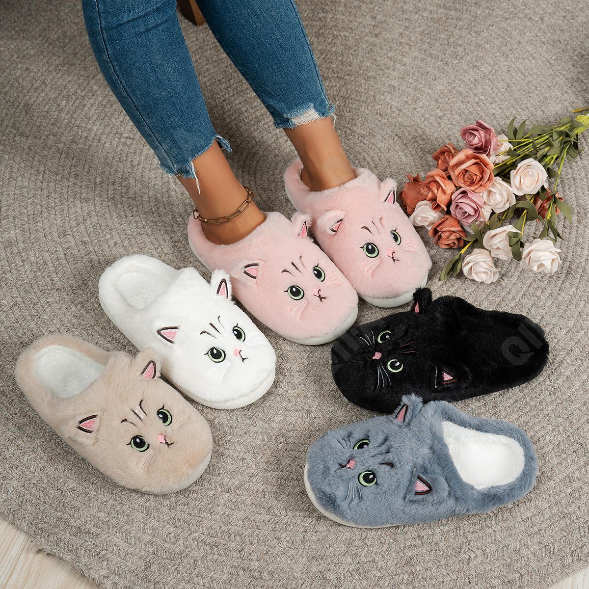 Женские Тапочки CC5190_YZ-CAT-KHAKI