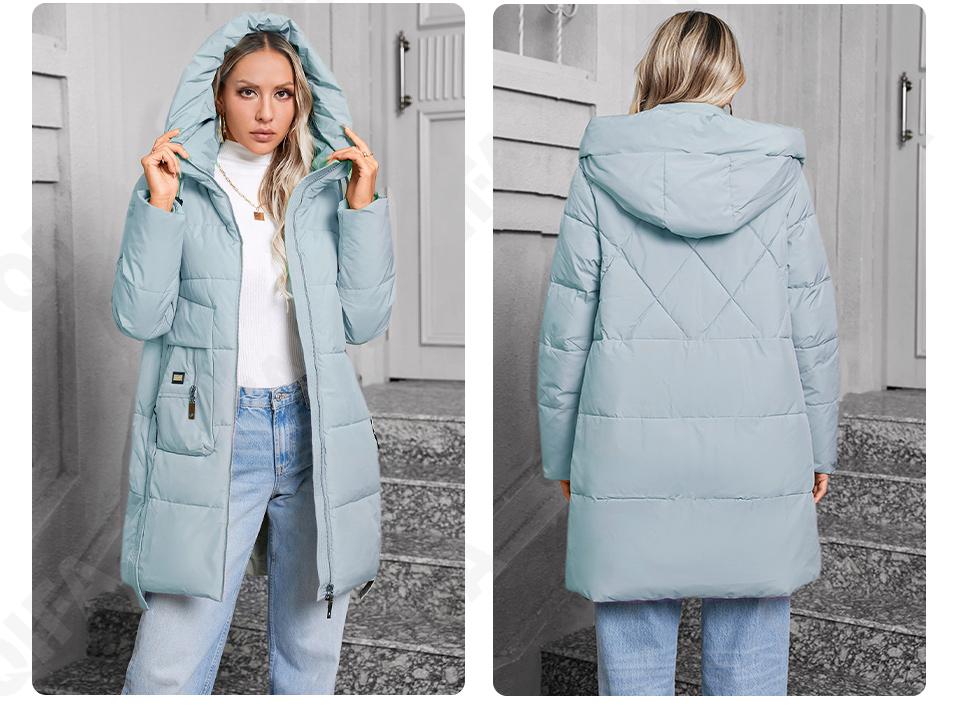 Женский Пуховик CC4392_83356-3 Женский Пуховик CC4392_83356-3