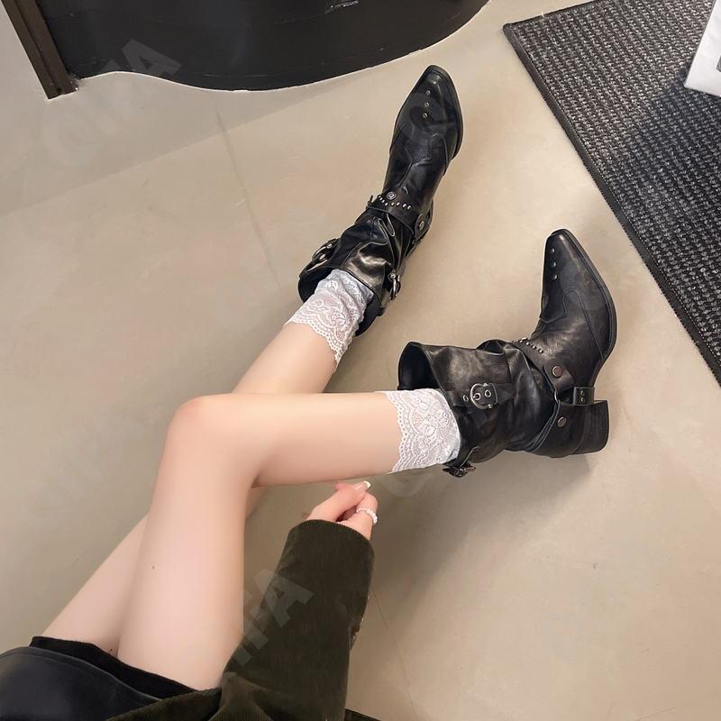 Женские Полусапоги CC3928_1001-1