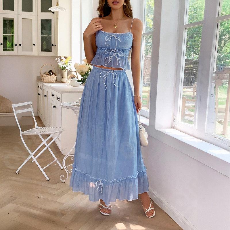 Женский Костюм с юбкой