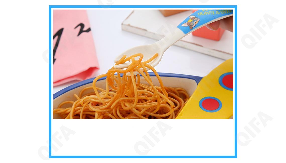 Детский набор для кормления (тарелка,  ложка и вилка) RC573_WBSYB007A-2