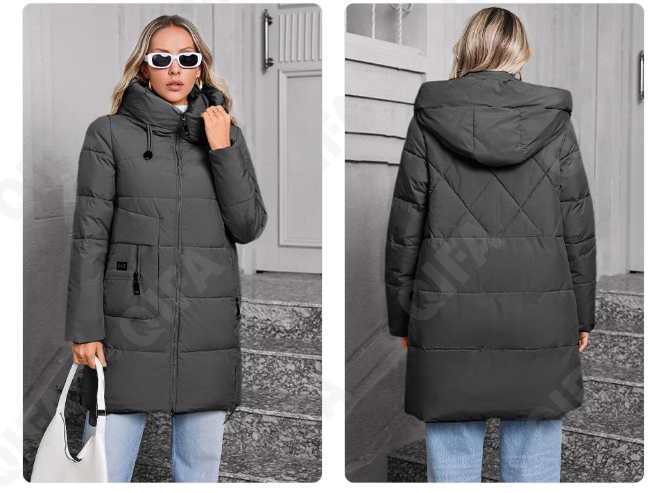 Женский Пуховик CC4392_83356-3 Женский Пуховик CC4392_83356-3