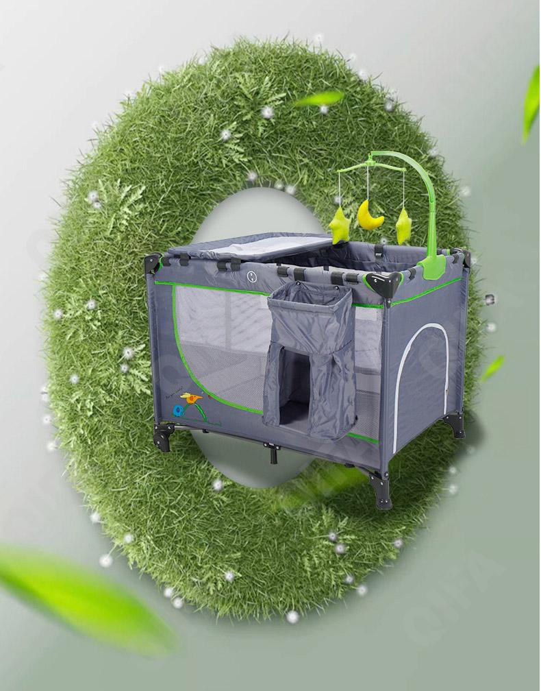 Манеж-кровать CC3786_CB-YXC0122GR-3 Манеж-кровать CC3786_CB-YXC0122GR-3