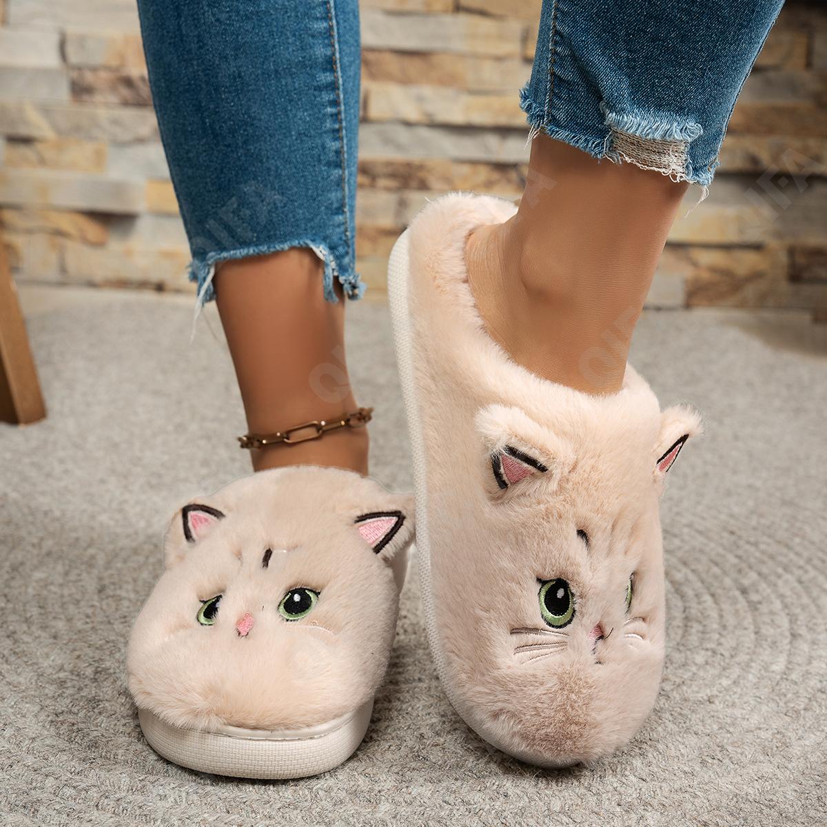 Женские Тапочки CC5190_YZ-CAT-KHAKI