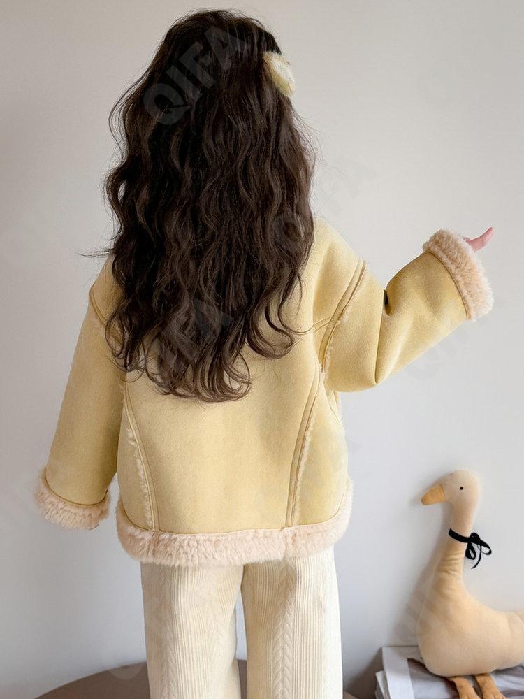 Детская Дубленка CC4773_CQSEOMO_230_1817_19 Детская Дубленка CC4773_CQSEOMO_230_1817_19